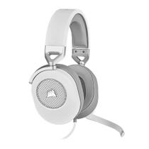 Headset Gamer Corsair HS65 USB/P2, Surround 7.1, Drivers 50mm - Branco - CA-9011271-NA