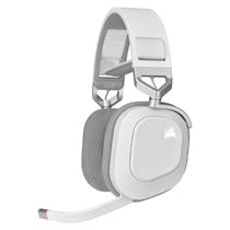 Headset Gamer Corsair HS80 RGB Wireless Branco/Preto