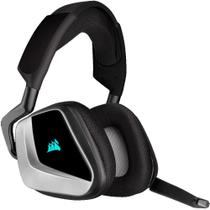 Headset Gamer Corsair Void Elite Wireless Premium, RGB, Surround 7.1, Drivers 50mm, Carbono e Prata - CA-9011209-NA