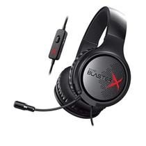 Headset Gamer Creative Sound BlasterX Pro-Gaming H3 Drivers 40mm Preto - 70GH0340