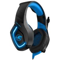 Headset Gamer Draxen Dn100 Preto E Azul Pc/xbox/ps4/ps5 Headphone 3.5mm