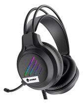 Headset Gamer Evolut Eg306, Led Rainbow Cor Preto Headset Gamer Evolut Eg306, Led Rainbow Cor Preto