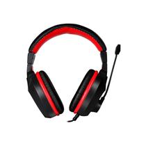 Headset Gamer Exodus com Microfone Preto e Vermelho HGEX ELG