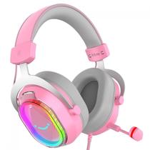 Headset Gamer Fifine AmpliGame H13 7.1 Surround RGB USB Rosa Headset Gamer Fifine AmpliGame H13 7.1 Surround RGB USB Rosa