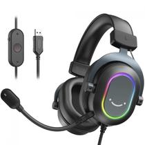 Headset Gamer Fifine H6, 7.1 Surround, Drivers de 50mm, RGB, USB, Black Headset Gamer Fifine H6, 7.1 Surround, Drivers de 50mm, RGB, USB, Black