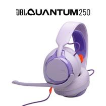 Headset Gamer fone de Ouvido JBL Quantum 250 Violeta com Microfone Destacável Som Surround Compatível PC PS Xbox Headset Gamer fone de Ouvido JBL Quantum 250 Violeta com Microfone Destacável Som Surround Compatível PC PS Xbox