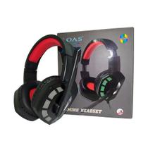 Headset Gamer Fone De Ouvido Led Com Microfone AS-70