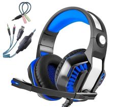 Headset Gamer Fone de Ouvido Microfone Drive 50mm p/ Pc Notebook Ps4 Xbox