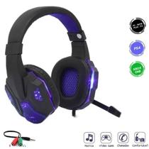 Headset Gamer Fone De Ouvido P2 Pc Celular Ps4 Xbox One compativel iPhone/Ipad Note 726B