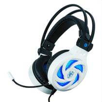 Headset Gamer Fone Microfone P2 Led Usb Pc/Ps4 - Branco