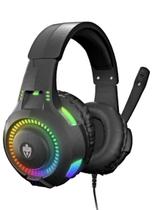 Headset Gamer Fone Rival Eg307 Com Fio E Com Led Rgb Rainbow - EVOLUT