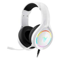 Headset gamer force one titan 7.1 surround, rgb, 50mm, branco, usb - fr.au.tt.01