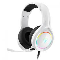 Headset Gamer Force One Titan, USB, 7.1 Surround, Drivers de 50mm, Branco, FR.AU.TT.01 Headset Gamer Force One Titan, USB, 7.1 Surround, Drivers de 50mm, Branco, FR.AU.TT.01