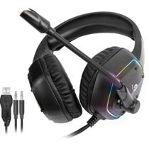 Headset Gamer Fortrek Blackfire P2 + USB RGB Preto F002