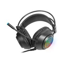 Headset Gamer Fortrek Crusader P2 + USB RGB Preto