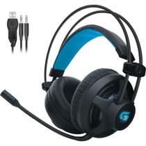 Headset Gamer Fortrek H2 P2 + USB Preto F002 Headset Gamer Fortrek H2 P2 + USB Preto F002