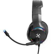 Headset Gamer Fortrek Holt P2 + USB RGB Preto Performance e Estilo!