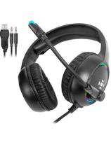 Headset Gamer Fortrek Holt P2 + USB RGB Preto
