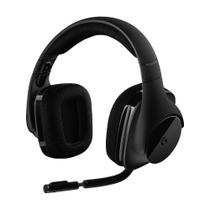 Headset Gamer G533 Sem Fio 7.1 Surround Drivers Pro-G 981-000633 Preto - Logitech