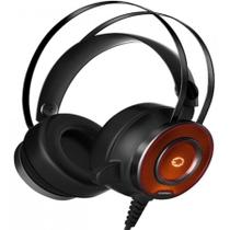 Headset Gamer Gamemax G200 Pro LED 7 Cores Som Estéreo 50mm Microfone Cancelamento Ruído PC Celular Console