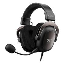 Headset Gamer Havit, Drivers 53mm, Microfone Plugável, 3.5mm, PC, PS4, XBOX ONE, Preto - HV-H2002D