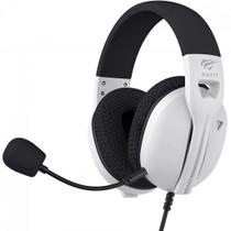 Headset Gamer Havit Fuxi-H5d White, 3.5mm, Drivers de 50mm, Branco