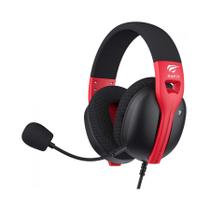 Headset Gamer Havit Gamenote FUXI-H5D Preto/Vermelho