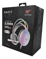 Headset Gamer Havit Gamenote H2037d Rgb Branco Headset Gamer Havit Gamenote H2037d Rgb Branco