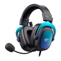 Headset Gamer Havit Gamenote, USB 7.1, Drivers de 53mm, Múltiplas Plataformas, Black/Blue