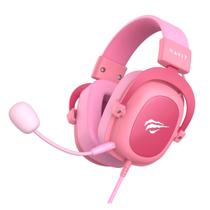 Headset Gamer Havit H2002D - Conector P2 - Rosa - HVGMH-H2002d-PK Headset Gamer Havit H2002D - Conector P2 - Rosa - HVGMH-H2002d-PK