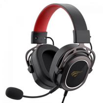 Headset Gamer Havit H2008D, 3.5mm, Drivers de 50mm, Múltiplas Plataformas, Black/Red Headset Gamer Havit H2008D, 3.5mm, Drivers de 50mm, Múltiplas Plataformas, Black/Red