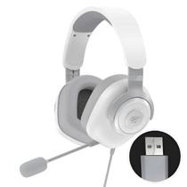 Headset Gamer Havit H2230 Driver 50mm Microfone Removível Conexão USB ou P3 Para PC Console e Celular