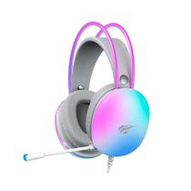 Headset Gamer Havit, RGB, com fio e microfone H2037d