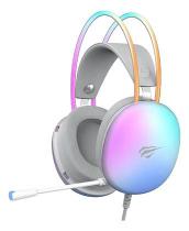 Headset Gamer Havit, RGB, com fio e microfone - H2037d Headset Gamer Havit, RGB, com fio e microfone - H2037d