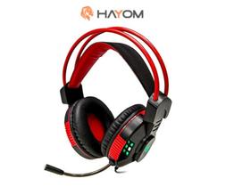 Headset Gamer Hayom com LED RGB, 2xp2 (aud/mic), USB - HF 2207