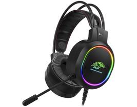 Headset Gamer K-mex AR43 Digital 7.1 LED RGB Conexão USB