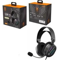 Headset Gamer Kaidi KDG32 - USB 7.1 com LED e Microfone Ajustável Headset Gamer Kaidi KDG32 - USB 7.1 com LED e Microfone Ajustável