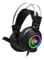 Headset Gamer Kwg Taurus P1 Preto Rgb Usb - Taurus P1 Rgb