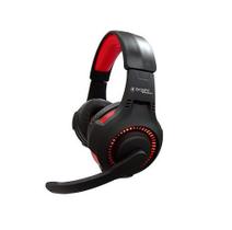 Headset Gamer Led Vermelho P2 Cabo 2 Pontas Fone e Microfone - Bright