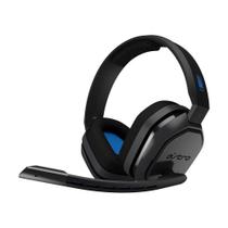 Headset Gamer Logitech Astro A10 PS4 com Fio Preto/Azul