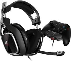 Headset Gamer Logitech Astro Gaming A40 TR + MixAmp M80 Gen 4 para Xbox One - Logitech