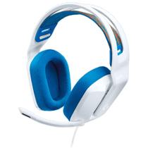 Headset Gamer Logitech G335 - Drivers 40mm - Conector P2 - Branco - 981-001017