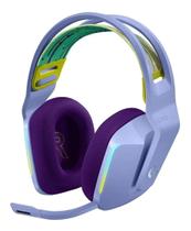 Headset Gamer Logitech G733 Sem Fio Ligthspeed Lilás cor:Lilás / Rgb Headset Gamer Logitech G733 Sem Fio Ligthspeed Lilás cor:Lilás / Rgb