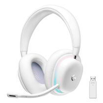 Headset Gamer Logitech G735 Ligthsync USB Bluetooth Branco