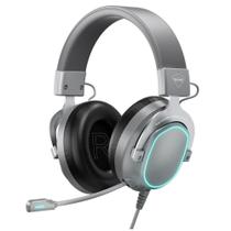 Headset Gamer Machenike GX30, 7.1 Surround, Driver 50mm, Cinza - JJ02G1001