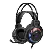 Headset Gamer Mancer Twilight S Rainbow 40mm 3.5mm USB Preto - MCR-TLTS-RGB01