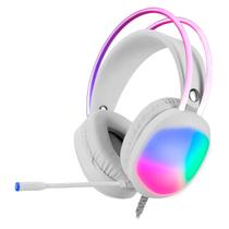 Headset Gamer Marvo Lumi 40 HG8959 RGB USB - Branco Headset Gamer Marvo Lumi 40 HG8959 RGB USB - Branco