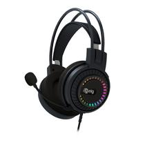 Headset Gamer Mizar, 3D Surround 7.1, RGB, Microfone Omnidirecional, Cabo Nylon USB, Preto, HGMZ, ELG Headset Gamer Mizar, 3D Surround 7.1, RGB, Microfone Omnidirecional, Cabo Nylon USB, Preto, HGMZ, ELG