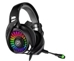 Headset Gamer Modi RGB Preto 7.1 Surround Virtual - Kalkan