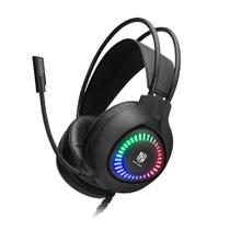 Headset Gamer New Hero Striker, RGB, Conector 3.5mm, Drivers de 50mm, Múltiplas Plataformas, Preto Headset Gamer New Hero Striker, RGB, Conector 3.5mm, Drivers de 50mm, Múltiplas Plataformas, Preto